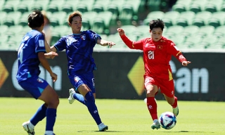 Đội tuyển nữ Việt Nam thua sát nút Đài Loan (Trung Quốc) 